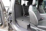 Ford Super Duty F250 - F550 2017 - Present 4th & 5th Gen. Super Cab - Second Row Seat Delete Plate System - Xtrusion Overland