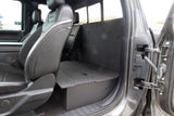 Ford Super Duty F250 - F550 2017 - Present 4th & 5th Gen. Super Cab - Second Row Seat Delete Plate System - Xtrusion Overland