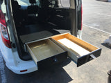 Ford Transit Connect 2014 - Present 2nd Gen. - Side x Side Drawer Module - 43 3/8" Wide x 8" High x 40" Depth - Xtrusion Overland