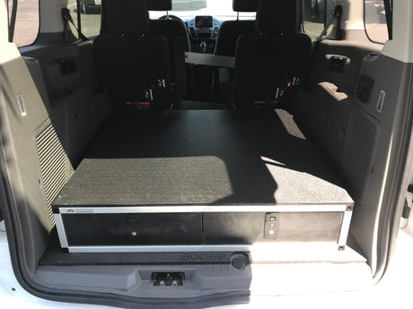 Ford Transit Connect 2014 - Present 2nd Gen. - Side x Side Drawer Module - 43 3/8" Wide x 8" High x 40" Depth - Xtrusion Overland