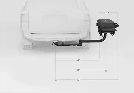 Forge 15 Hitch-Mounted Propane Grill - Xtrusion Overland