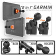 Garmin | Slim Track Base | 3.5" DuraLock Arm - Xtrusion Overland