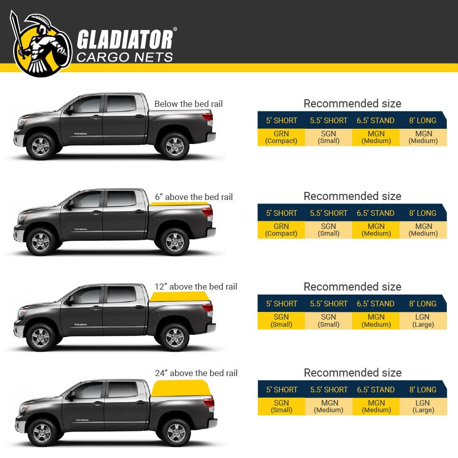 Gladiator Cargo Net - Xtrusion Overland