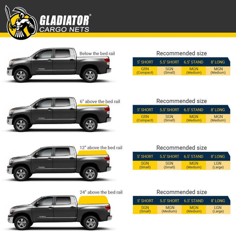 Gladiator Cargo Net - Xtrusion Overland
