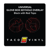 Glove Box Key Blackout - Xtrusion Overland