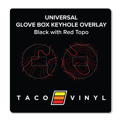 Glove Box Key Blackout - Xtrusion Overland