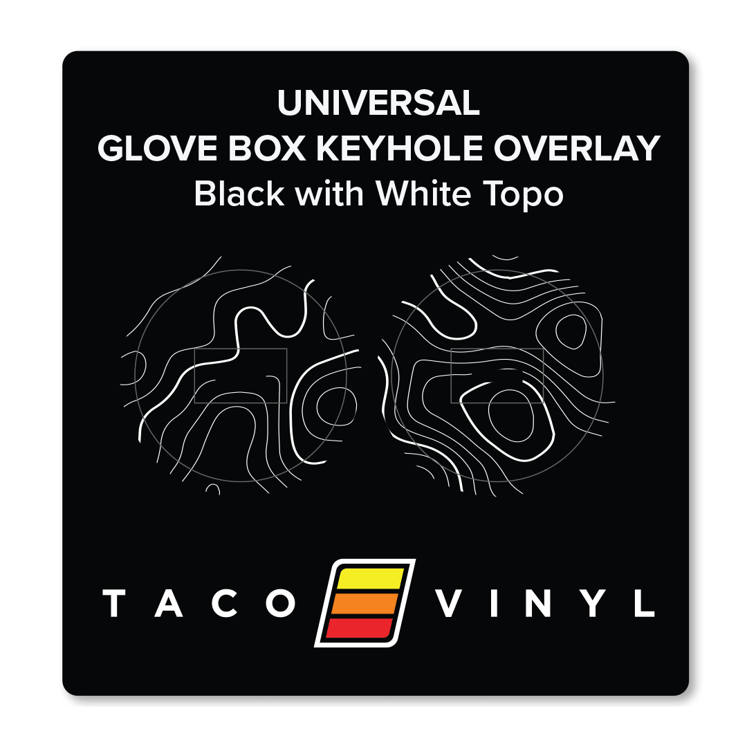 Glove Box Key Blackout - Xtrusion Overland