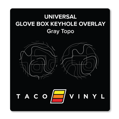 Glove Box Key Blackout - Xtrusion Overland