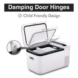 GO20 Dual Zone 12V Portable Freezer - White | ICECO | 20 LT - Xtrusion Overland