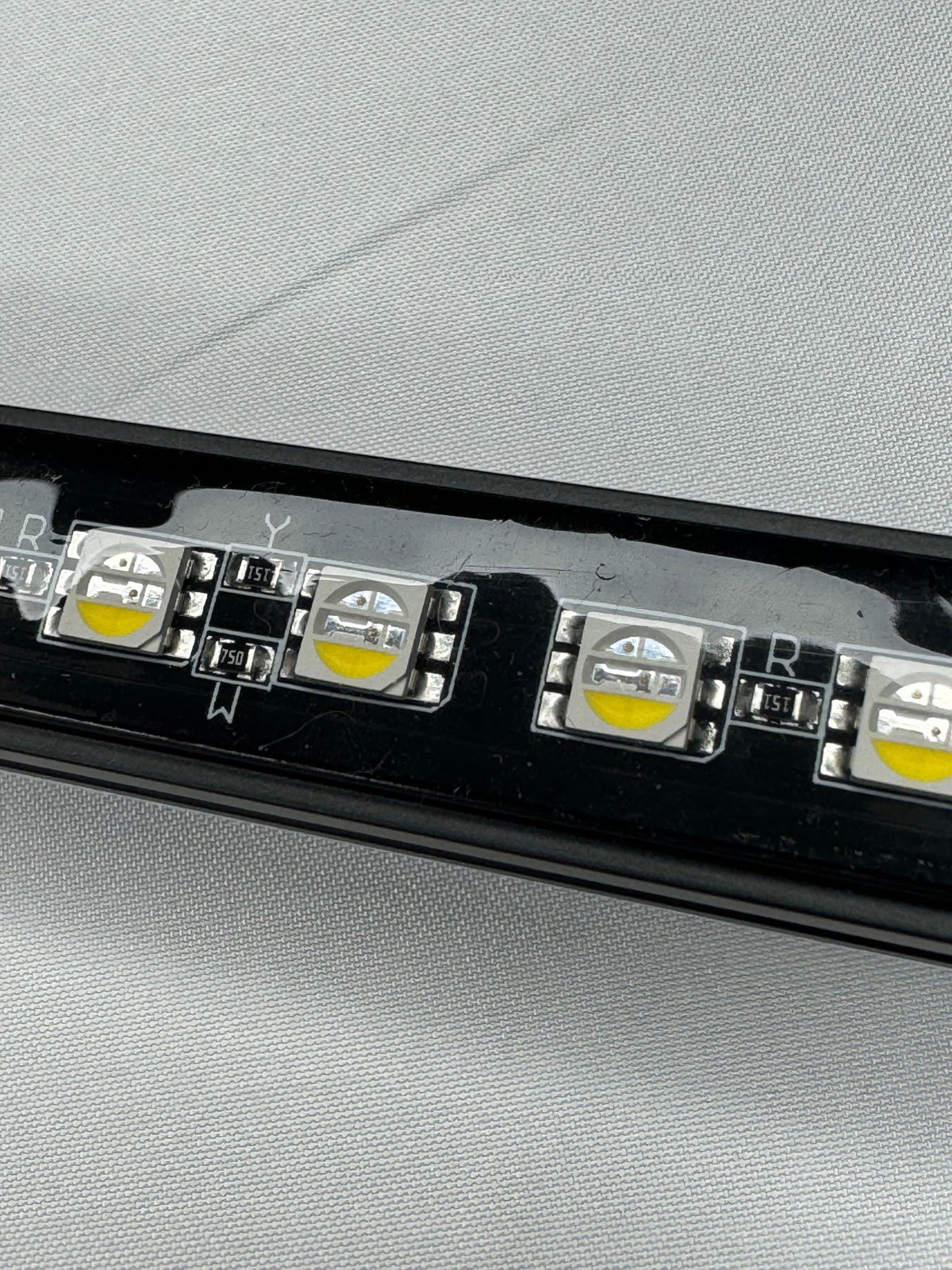 GoFluxx 12in Tri-Color (White/Red/Amber) Dimming LED Strip - Xtrusion Overland