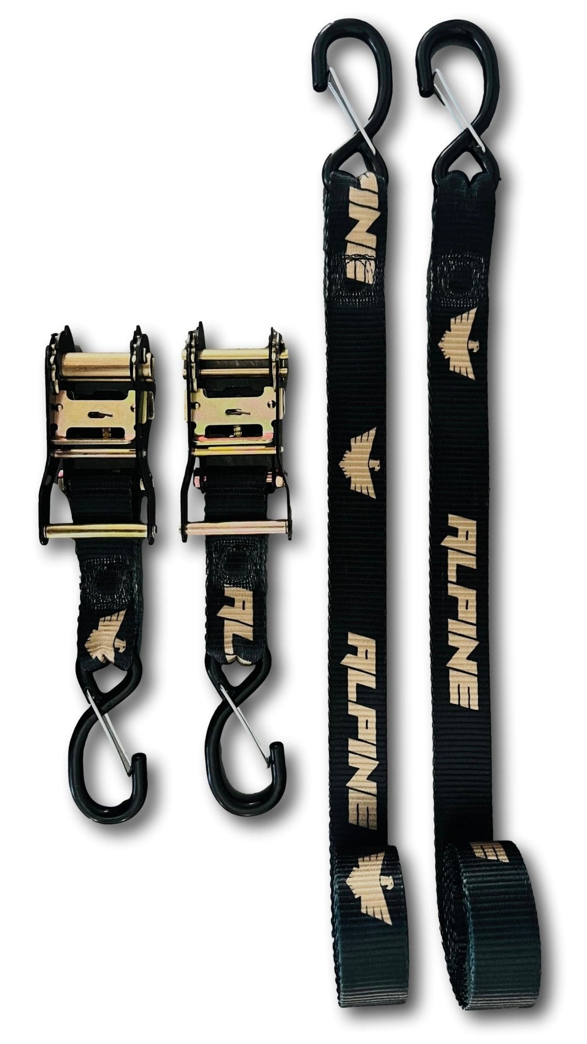 Gold Universal Tie Downs (Pair) - Xtrusion Overland