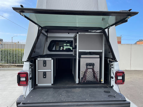 Goose Gear Camper System - Ford Ranger 2019 - 2023 4th Gen. - Camper 5Ft. Bed Plate System - Xtrusion Overland