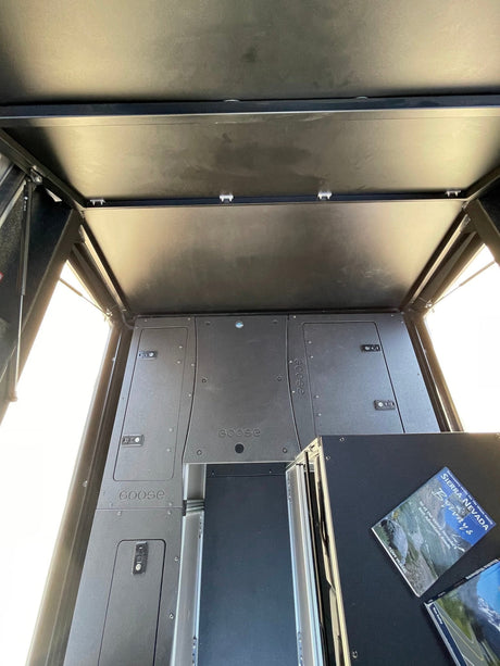 Goose Gear Camper System - Full Size Truck 5'5" Bed - Passenger Side Front Utility Module - Xtrusion Overland