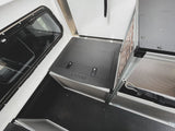 Goose Gear Camper System - Midsize Truck 6Ft Bed - Passenger Side Front Utility Module - Xtrusion Overland