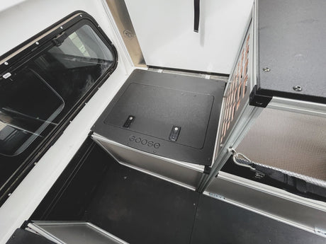 Goose Gear Camper System - Midsize Truck 6Ft Bed - Passenger Side Front Utility Module - Xtrusion Overland