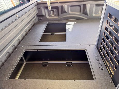 Goose Nest Bed Cubbie for Ford F150 Raptor 2015-2020 2nd Gen. SuperCrew 19-3/16x34x10 - Xtrusion Overland