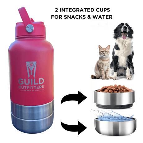 GUILD Water Bottle with Cups / Bowls - Xtrusion Overland