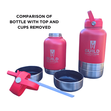 GUILD Water Bottle with Cups / Bowls - Xtrusion Overland