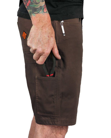 Havok Shorts 10" - Dark Brown - Xtrusion Overland