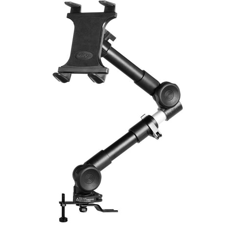 Heavy Duty Seat Rail/Floor Bolt Mount | 20"-24" Aluminum Telescoping Arm | Ford F-Series | Tablet Holder - Xtrusion Overland
