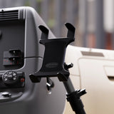 Heavy Duty Seat Rail/Floor Bolt Mount | 20"-24" Aluminum Telescoping Arm | Ford F-Series | Tablet Holder - Xtrusion Overland