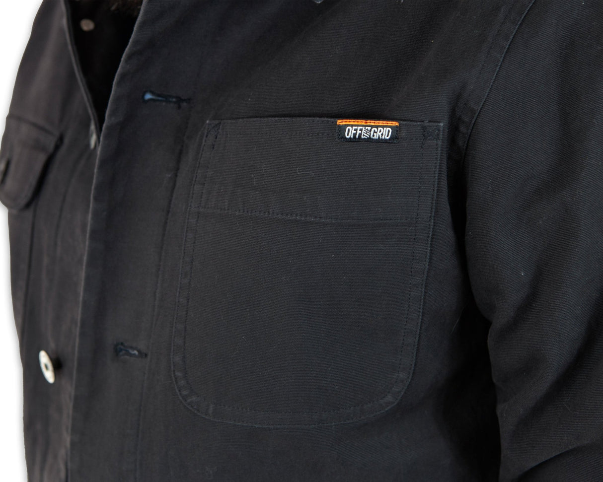 Heston Chore Coat - Black - Xtrusion Overland