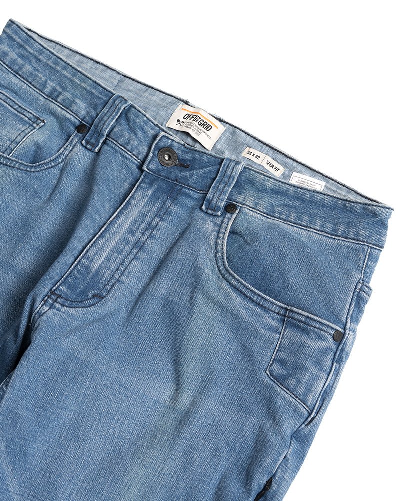 Hideout Denim Taper Fit Pants - Vintage Wash - Xtrusion Overland