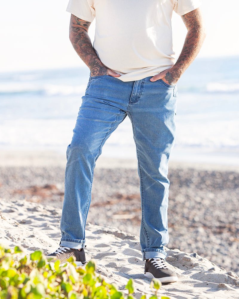 Hideout Denim Taper Fit Pants - Vintage Wash - Xtrusion Overland