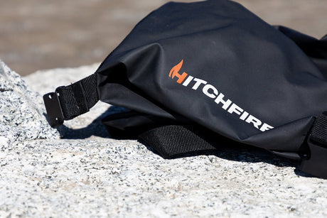 HitchFire Black Grill Cover for Forge 15 & F20 - Xtrusion Overland