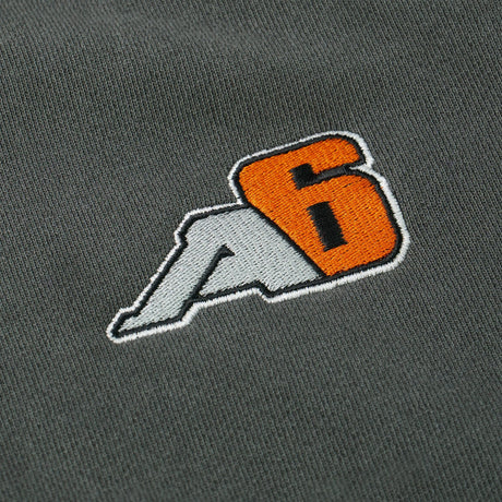 Hooded Sweatshirt - A6 Topographic Logo - Pigment Black - Xtrusion Overland