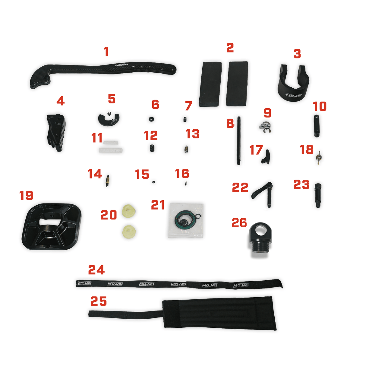 Hydraulic Jack Spare Parts - Xtrusion Overland