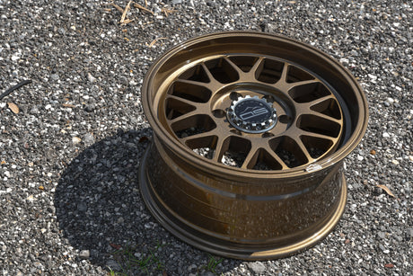 Overland Sector Hyperdrive Flow Formed 17x8.5 +25 6x139.7 106.1mm All Gloss Bronze