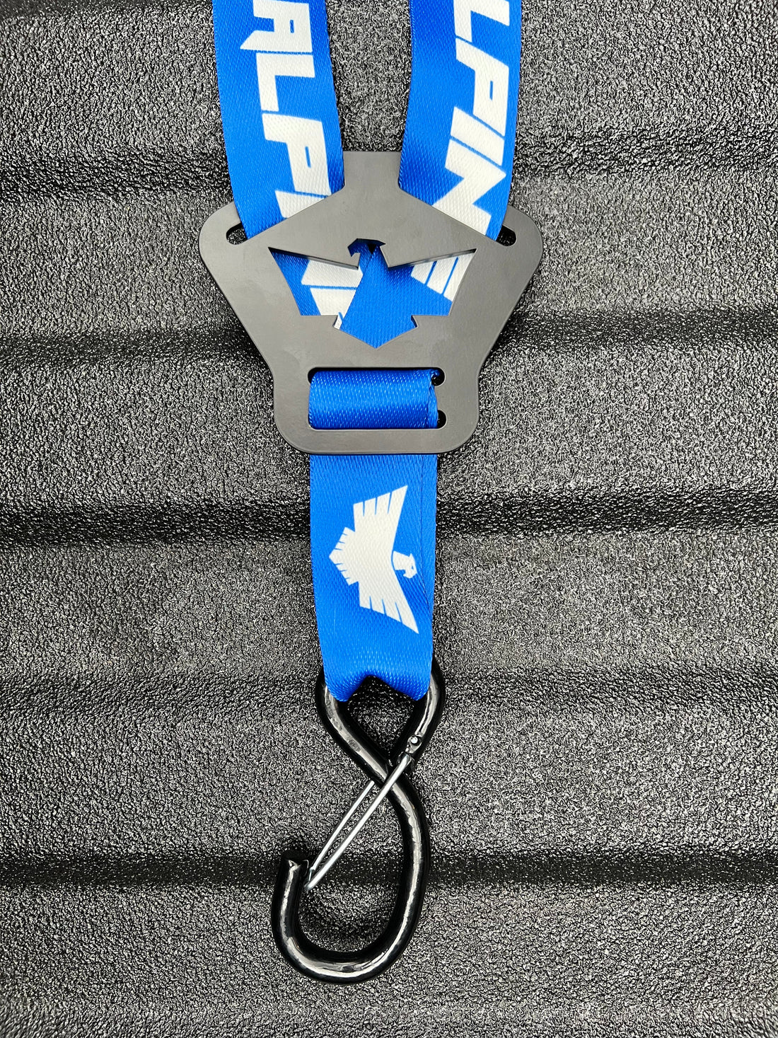 Dual Y Fuel Jug Strap-Blue