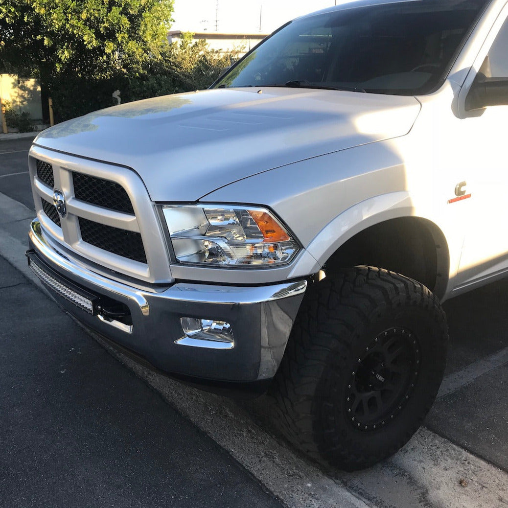 2009-2018 Dodge Ram 30" Curved Lightbar Bumper Brackets