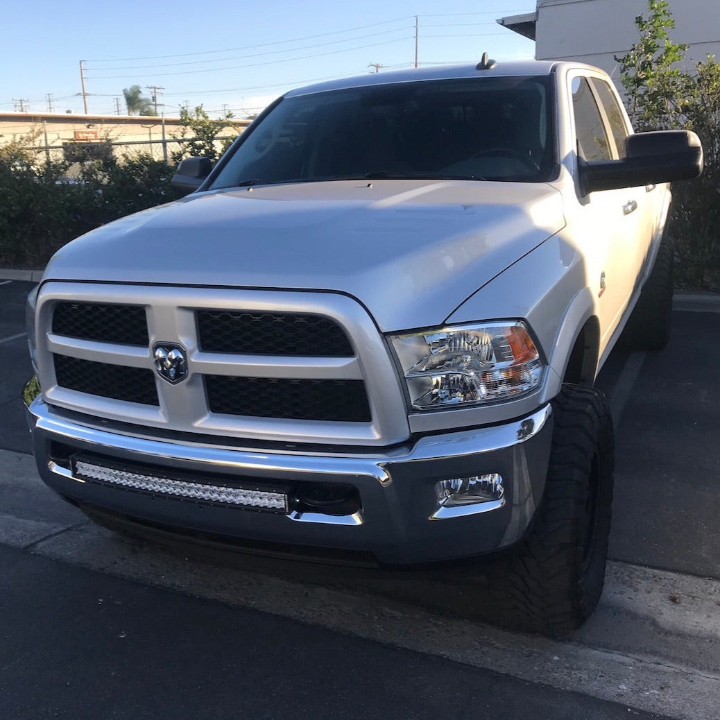 2009-2018 Dodge Ram 30" Curved Lightbar Bumper Brackets