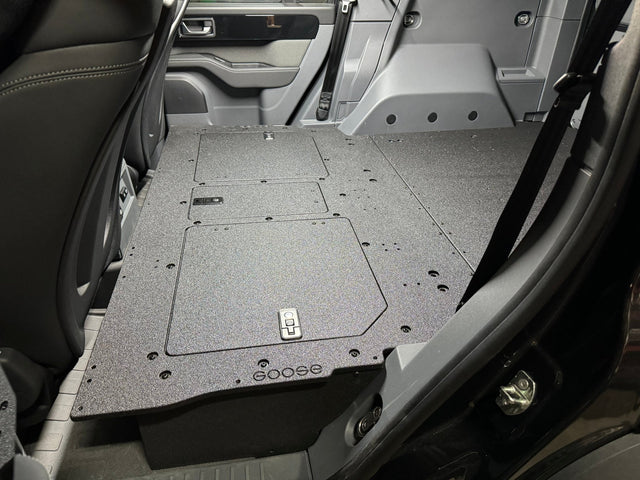 Ineos - Grenadier - 2024 - Present - 1st Gen - Explore Series - Second Row Seat Delete Plate System - Xtrusion Overland