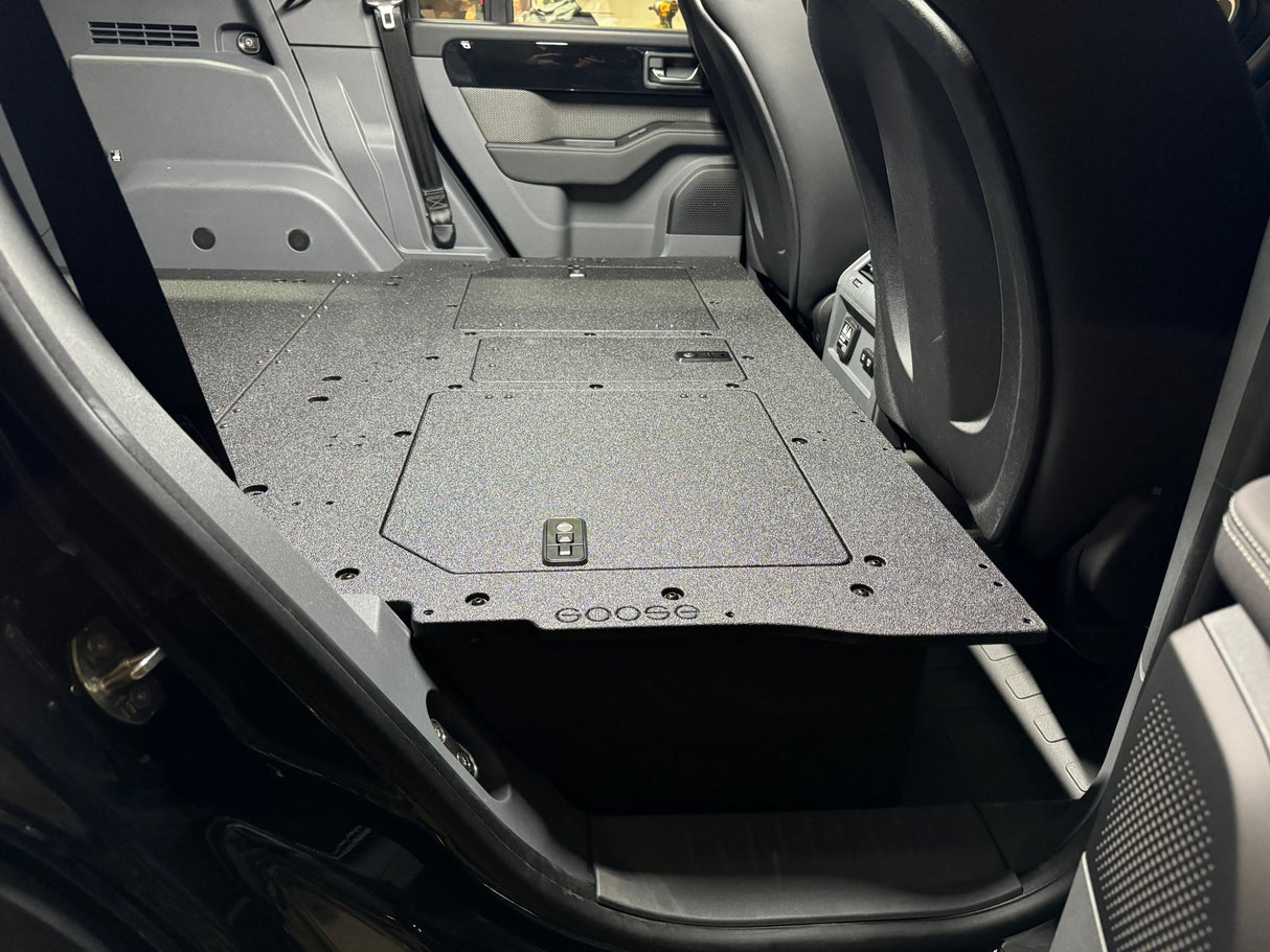 Ineos - Grenadier - 2024 - Present - 1st Gen - Explore Series - Second Row Seat Delete Plate System - Xtrusion Overland