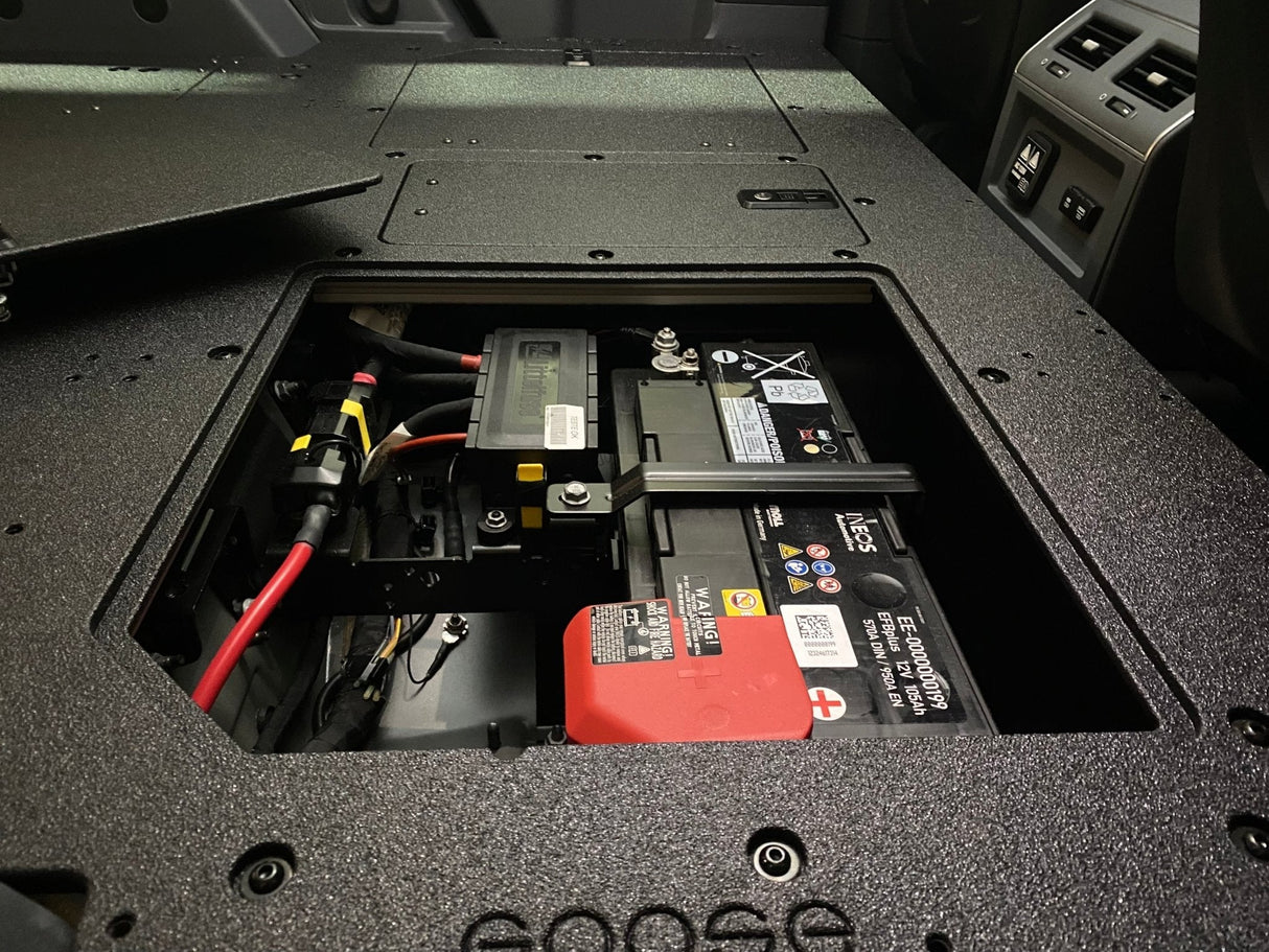 Ineos - Grenadier - 2024 - Present - 1st Gen - Explore Series - Second Row Seat Delete Plate System - Xtrusion Overland