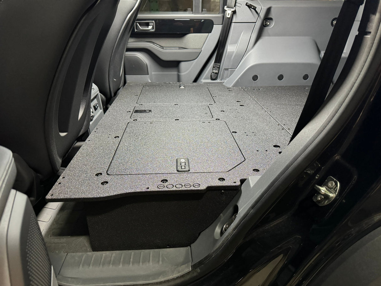 Ineos - Grenadier - 2024 - Present - 1st Gen - Explore Series - Second Row Seat Delete Plate System - Xtrusion Overland