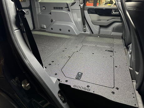 Ineos - Grenadier - 2024 - Present - 1st Gen - Explore Series - Second Row Seat Delete Plate System - Xtrusion Overland