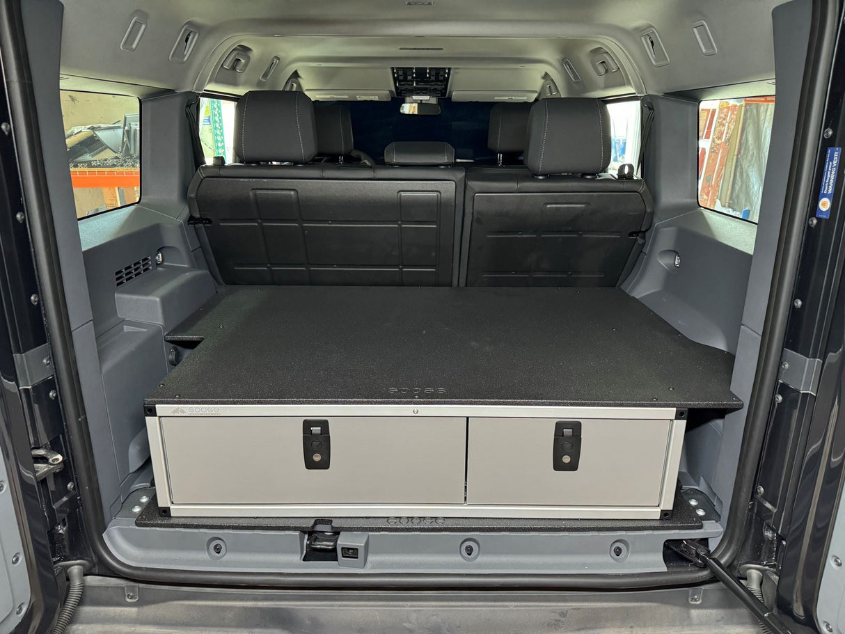 Ineos - Grenadier - 2024 - Present - 1st Gen - Explore Series - Side X Side Drawer Module w/Fitted Top Plate 41 - 3/8"w x 10"h x 34"d - Xtrusion Overland