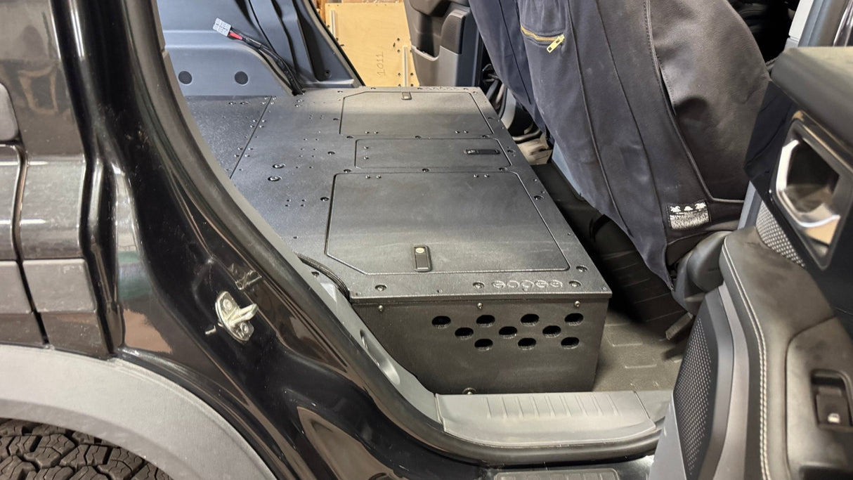 Ineos - Grenadier - 2024 - Present - 1st Gen - Venture Series - RCI Second Row Seat Delete Plate System - Xtrusion Overland