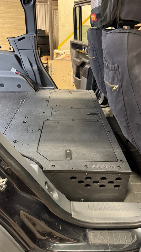 Ineos - Grenadier - 2024 - Present - 1st Gen - Venture Series - RCI Second Row Seat Delete Plate System - Xtrusion Overland