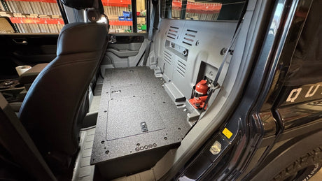 Ineos - Grenadier Quartermaster - 2025 - Present - 1st Gen - Explore Series - Second Row Seat Delete Plate System 100% - Xtrusion Overland