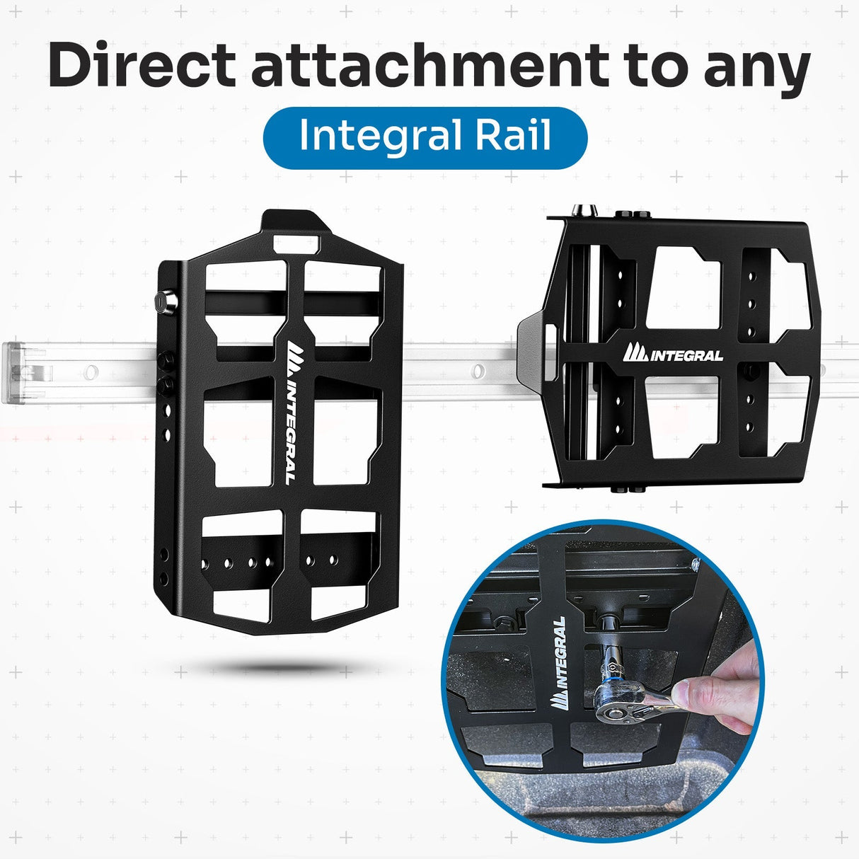 Integral Panel Kit (Two Pack) for Integral Rails - GM Bedside Rail System - Xtrusion Overland