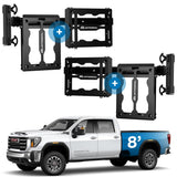 Integral Rail Kit + Panel Kits - GM HD 2020+ (8' Long Bed Only) - Xtrusion Overland