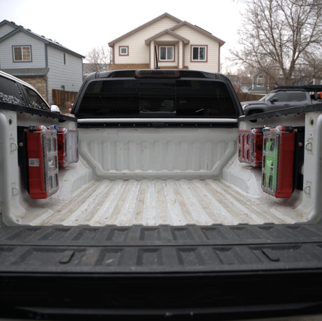 Integral Rails - Bedside Rail System - Chevrolet Colorado & GMC Canyon (2023+) - Xtrusion Overland