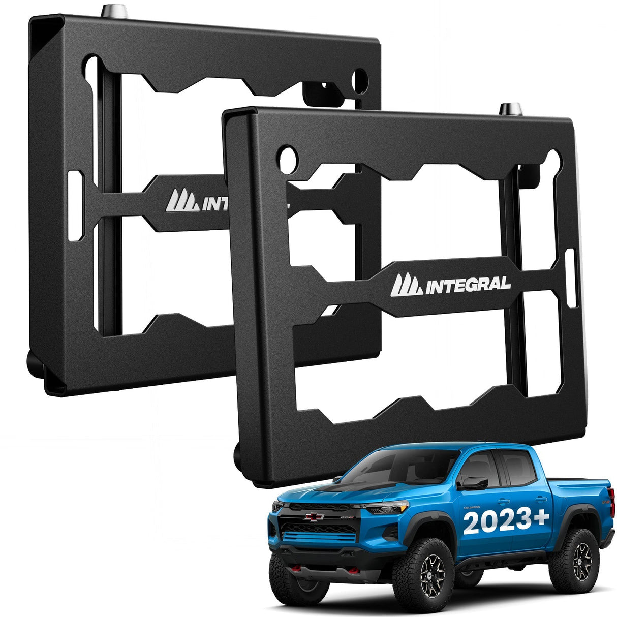 Integral Rails - Bedside Rail System - Chevrolet Colorado & GMC Canyon (2023+) - Xtrusion Overland