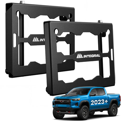 Integral Rails - Bedside Rail System - Chevrolet Colorado & GMC Canyon (2023+) - Xtrusion Overland