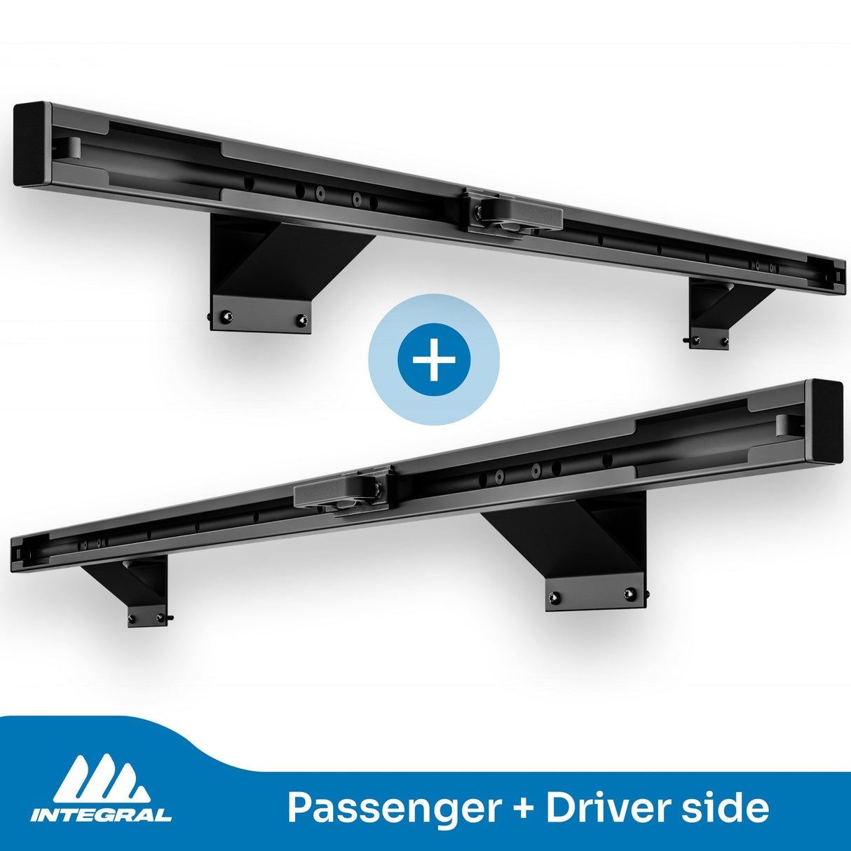 Integral Rails + Tie-down Cleats - Ford F150 & Raptor 2015+ (5.5' Bed Only) - Xtrusion Overland